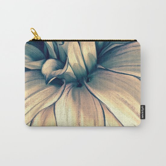 Faded Dahlia Carry-All Pouch