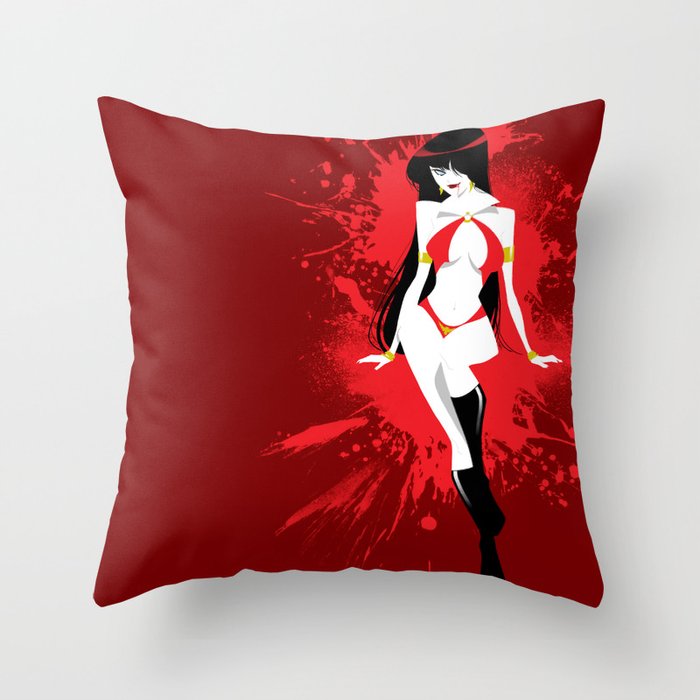 Vampirella Throw Pillow
