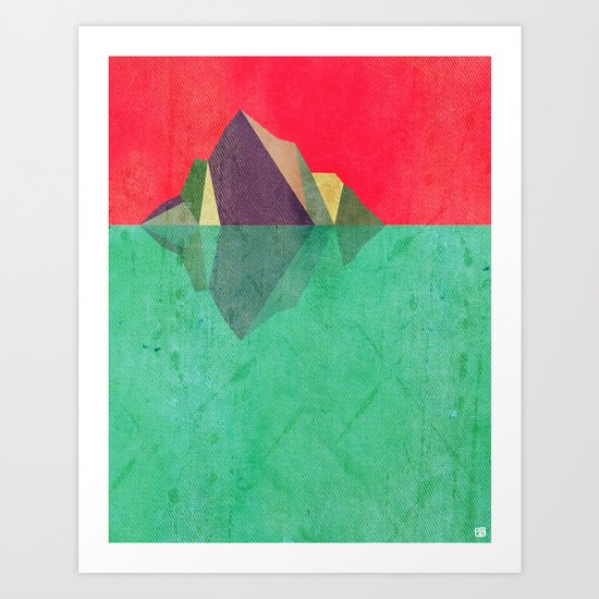 Iceberg Art Print