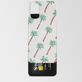 Mediterranean Palm Trees – Turquoise Android Card Case
