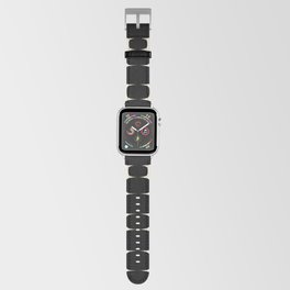 Abstraction_Balance_ROCKS_BLACK_WHITE_Minimalism_001 Apple Watch Band
