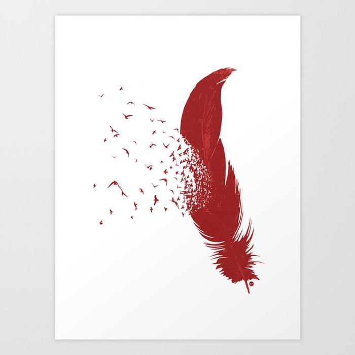 Birds of A Feather (Society6 Edition) Art Print