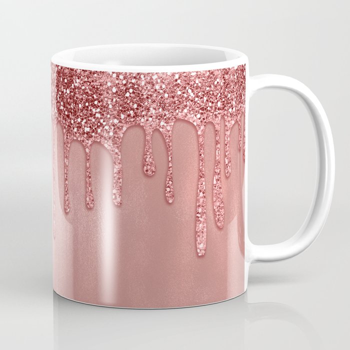 Rose gold mugs store