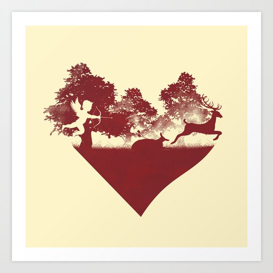 The Hunter Art Print