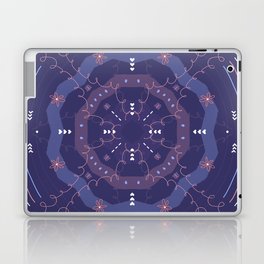Purple Mandala Art Print Laptop & iPad Skin