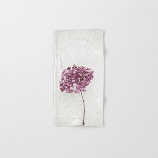 Pink Hydrangea Hand & Bath Towel