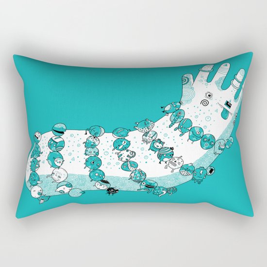 Bracelets and trinkets Rectangular Pillow