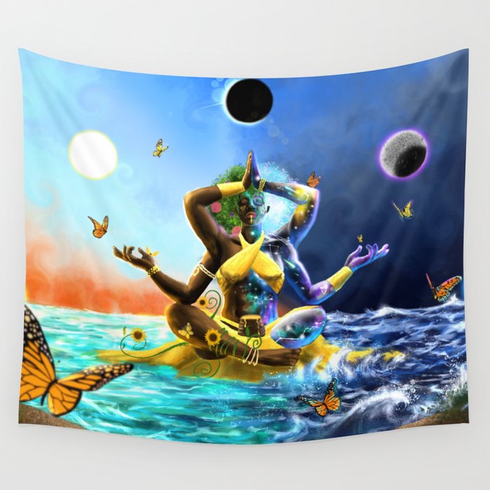 Oshun tapestry top