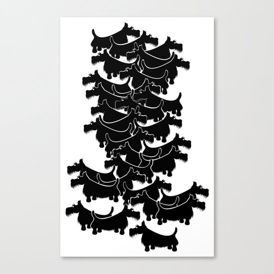 Scottish Terrier Canvas Print