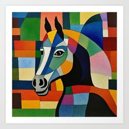 Horse of Colors Art Print