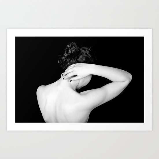Porcelain Back Art Print