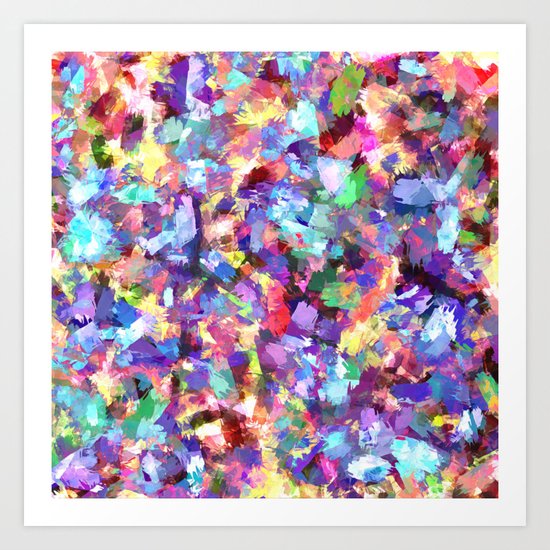Painting With Color Art Print