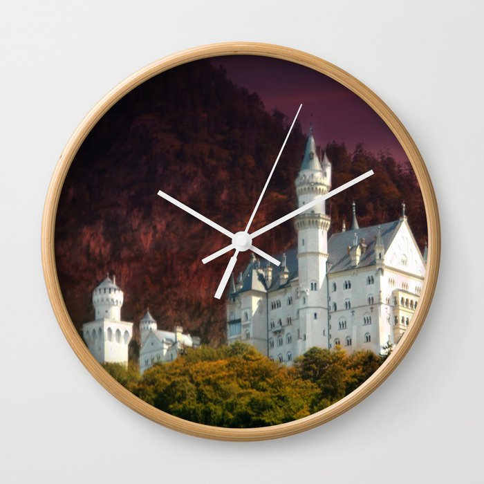 Neuschwanstein Castle Wall Clock