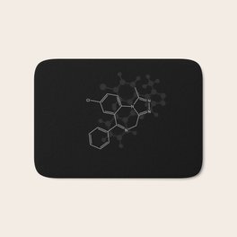 Xanax Molecule Bath Mat