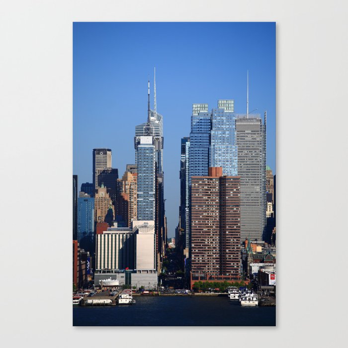 New York City Skyline 2012 #8 Canvas Print