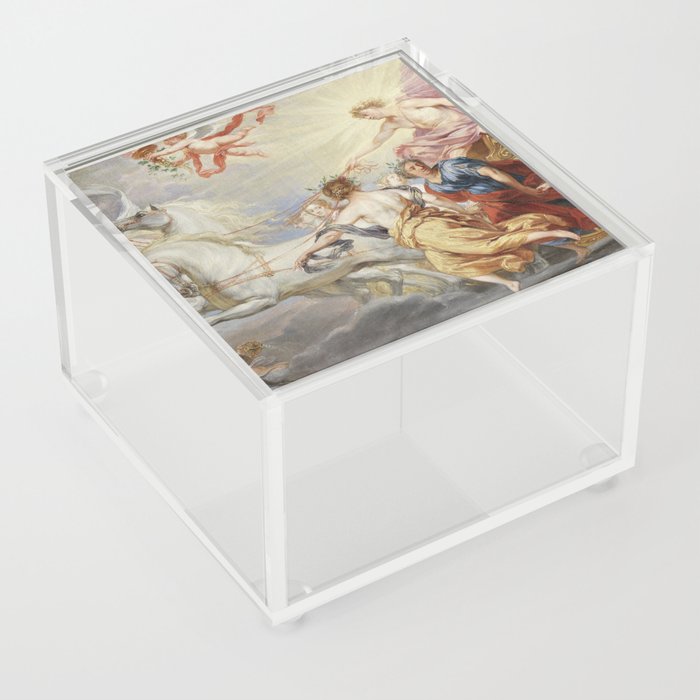 Apollo on his Sun Chariot Jan Boeckhorst Renaissance Painting Acrylic Box