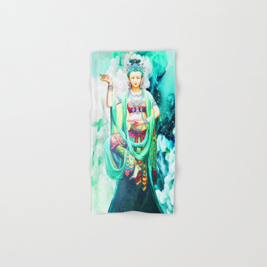 The Goddess of Mercy Hand & Bath Towel