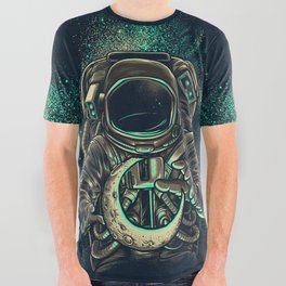Moon Keeper All Over Graphic Tee