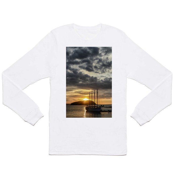 Sunrise Bar Harbor Maine Long Sleeve T Shirt