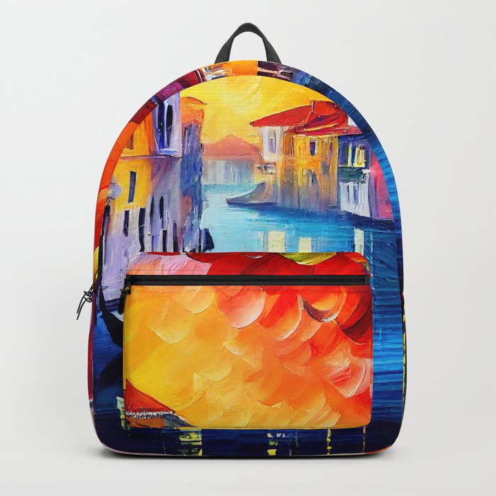 Venice, Italian Panorama Backpack