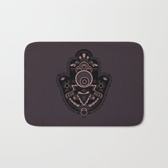 The Secret Hamsa Bath Mat