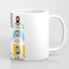 Beard Boy: Rainbow Boys 1 Coffee Mug