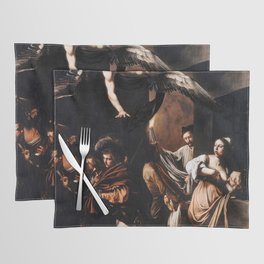 Caravaggio - The Seven Works of Mercy Placemat