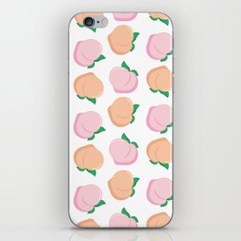 Peach Pattern iPhone Skin