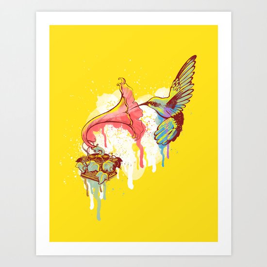 Sweet Music Art Print