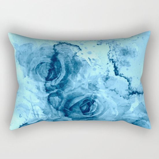 roses underwater Rectangular Pillow