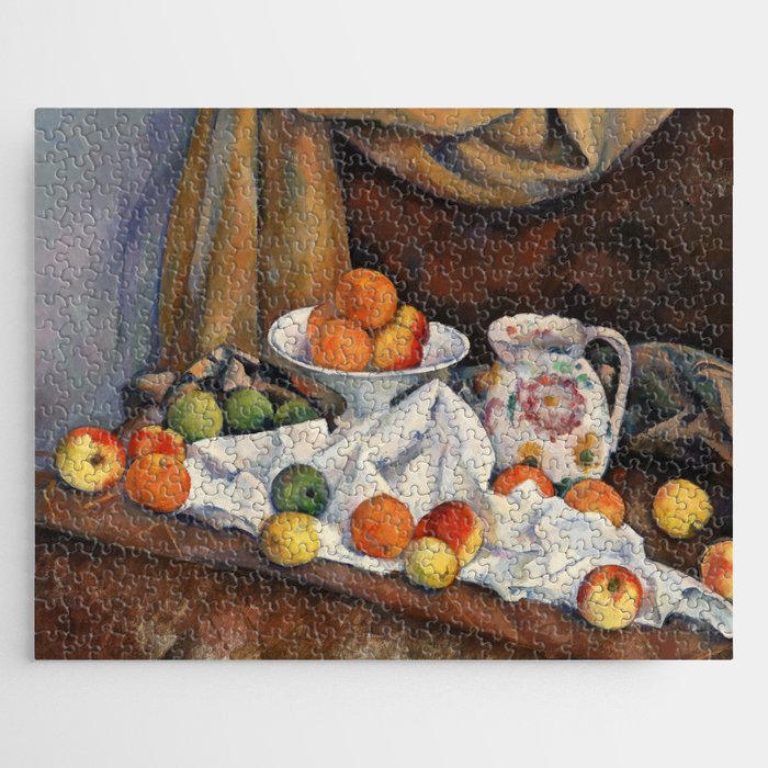 Paul Cézanne -Still Life (Nature morte) 1892-1894 Jigsaw Puzzle