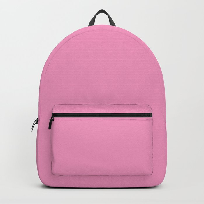 Plain pink 2025 backpack
