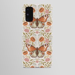 William Morris Inspired Monarch Butterfly Pattern Android Case