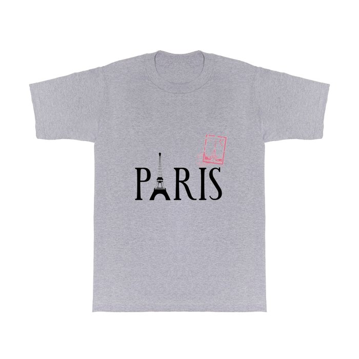 Postcard - Paris T Shirt