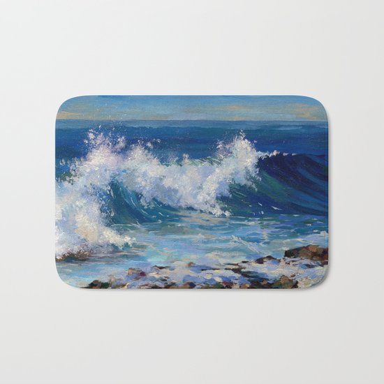 "Red sea" Bath Mat