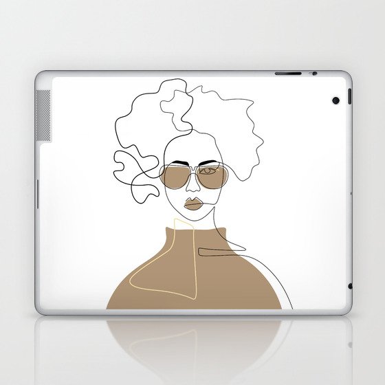 Style The Tan Laptop & iPad Skin