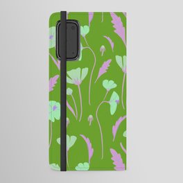 Be Your Own Green Flower Garden Android Wallet Case