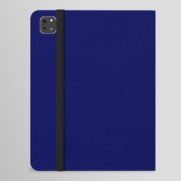 Monochrom  blue 0-0-85 iPad Folio Case