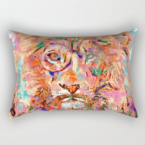 Lion Rectangular Pillow