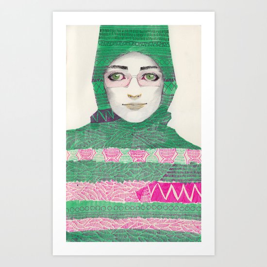 Abaya 03 Art Print