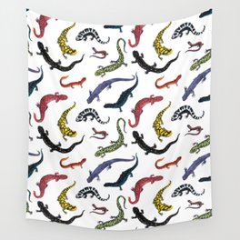 Northeastern Salamanders Wall Tapestry