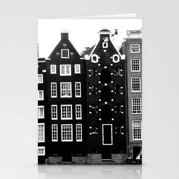 The canal houses of Amsterdam Stationery Cards