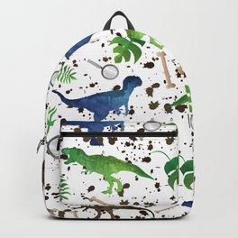 Watercolor Dinosaurs Backpack