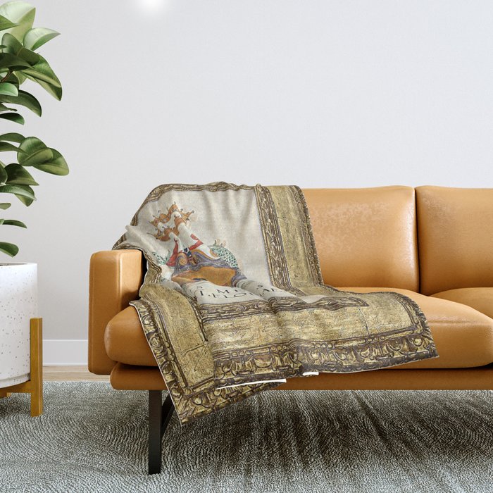 Medici Throw Blanket