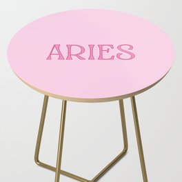 Barbie Pink Aries Energy Side Table