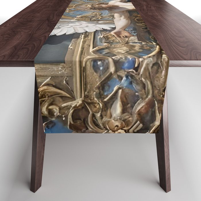 Angel Crucified Table Runner