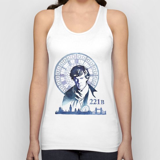 Sherlock Unisex Tank Top