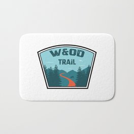 W&OD Trail Bath Mat