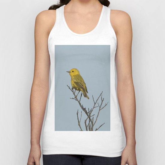 Yellow Warbler Unisex Tank Top
