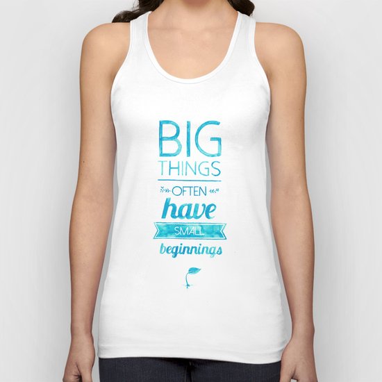 Big Things Unisex Tank Top
